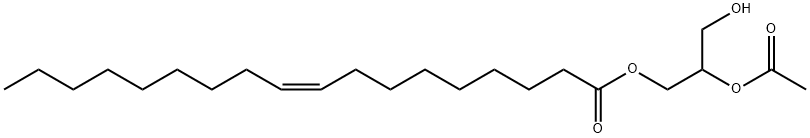 2-ACETYL-1-OLEOYLGLYCEROL Struktur