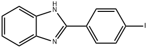 1H-BENZIMIDAZOLE, 2-(4-IODOPHENYL)- Structure