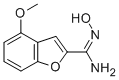 2-벤조푸란카복시이미드아미드,N-하이드록시-4-메톡시-