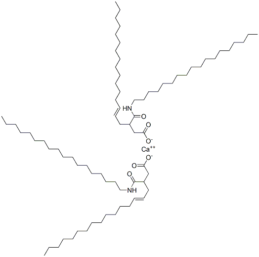 calcium(2+) 3-[(octadecylamino)carbonyl]nonadec-5-enoate Structure