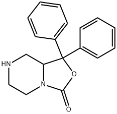 1,1-diphenyltetrahydro-1H-oxazolo[3,4-a]pyrazin-3(5H)-one,847555-93-5,结构式