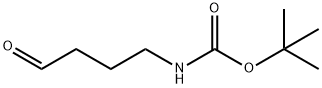 N-(4-氧代丁基)氨基甲酸叔丁酯 结构式