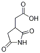 (2,5-DIOXOPYRROLIDIN-3-YL)ACETIC ACID Structure