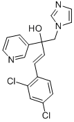 (E)-4-(2,4-DICHLORO-PHENYL)-1-IMIDAZOL-1-YL-2-PYRIDIN-3-YL-BUT-3-EN-2-OL Struktur