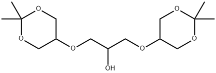 1,3-Bis[(2,2-diMethyl-1,3-dioxan-5-yl)oxy]-2-propanol Structure