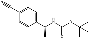 (S)-tert-butyl 1-(4-cyanophenyl)ethylcarbaMate
