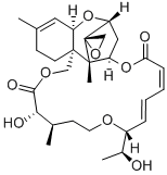 (7'R)-7'-デオキソ-7'-[(S)-1-ヒドロキシエチル]ベルカリンA 化学構造式