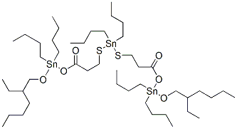 8,8,14,14,20,20-hexabutyl-5,23-diethyl-10,18-dioxo-7,9,19,21-tetraoxa-13,15-dithia-8,14,20-tristannaheptacosane|