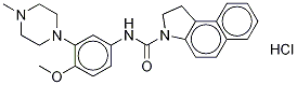 1,2-Dihydro-N-[4-Methoxy-3-(4-Methyl-1-piperazinyl)phenyl]-3H-benz[e]indole-3-carboxaMide Hydrochloride Structure