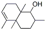 1,2,3,4,4a,7,8,8a-オクタヒドロ-2,4a,5,8a-テトラメチル-1-ナフタレノール 化学構造式