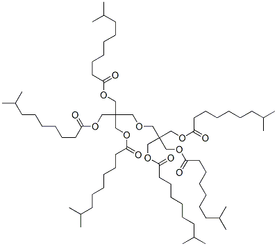 oxybis[2,2-bis[[(1-oxoisodecyl)oxy]methyl]-3,1-propanediyl] diisodecanoate Structure