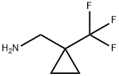 1-(Trifluoromethyl)cyclopropanemethamine, 847926-83-4, 结构式