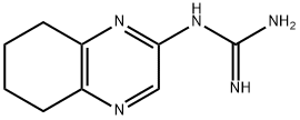 Guanidine, N-?(5,?6,?7,?8-?tetrahydro-?2-?quinoxalinyl)?- Struktur