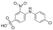 4-[(4-chlorophenyl)amino]-3-nitrobenzenesulphonic acid,84803-59-8,结构式