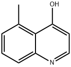 4-羟基-5-甲基喹啉 结构式