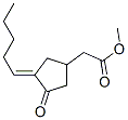 methyl 3-oxo-4-pentylidenecyclopentaneacetate Structure