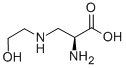 3-(N-Ethanolamino)-L-alanine Struktur