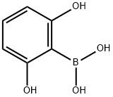 2,6-二羟基苯硼酸, 848409-34-7, 结构式