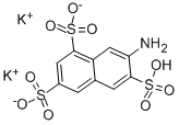 7-AMINO-1,3,6-NAPHTHALENETRISULFONIC ACID DIPOTASSIUM SALT, 84852-23-3, 结构式