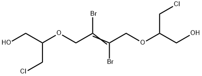 2,2'-[(2,3-dibromobut-2-ene-1,4-diyl)bis(oxy)]bis[3-chloropropan-1-ol]|