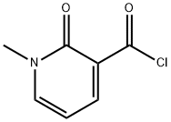 3-Pyridinecarbonyl chloride, 1,2-dihydro-1-methyl-2-oxo- (9CI) Struktur