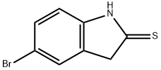 5-溴二氢吲哚-2-硫酮, 848649-91-2, 结构式