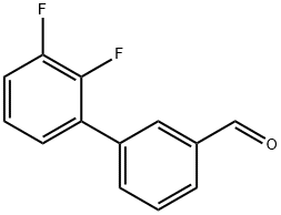 3-(2,3-Difluorophenyl)benzaldehyde,848652-17-5,结构式