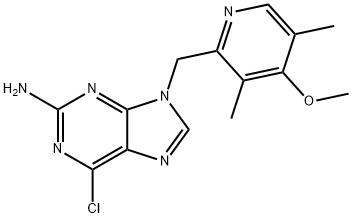 BIIB 021 化学構造式