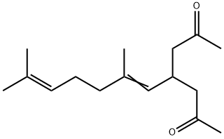 4-(2,6-dimethylhepta-1,5-dienyl)heptane-2,6-dione,84878-53-5,结构式
