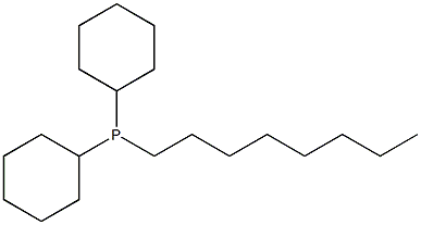 dicyclohexyloctylphosphine,84878-58-0,结构式