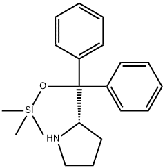 (2S)-2-[二苯基[(三甲基硅酯)氧基]甲基]-吡咯烷,848821-58-9,结构式