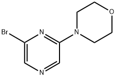 4-(6-溴吡嗪-2-基)吗啉,848841-62-3,结构式