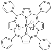 二氯磷四苯基卟啉氯化物,84896-72-0,结构式