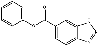 5-(Phenoxycarbonyl)-benzotrizole Structure