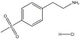 2-(4-甲基磺酰基-苯基)-乙胺盐酸盐, 849020-96-8, 结构式