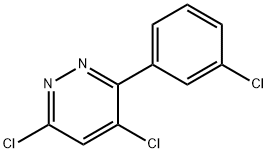 4,6-二氯-3-(3-氯苯基)哒嗪,849021-04-1,结构式