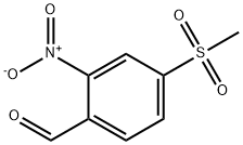 4-(METHYLSULFONYL)-2-NITROBENZALDEHYDE
 Struktur