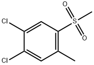 849035-75-2 1,2-ジクロロ-4-メチル-5-(メチルスルホニル)ベンゼン