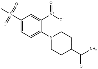 849035-88-7 1-(4-(甲基磺酰基)-2-硝基苯基)哌啶-4-甲酰胺