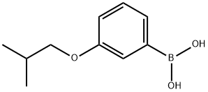 3-Isobutoxyphenylboronic acid 化学構造式