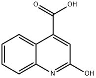 2-HYDROXYQUINOLINE-4-CARBOXYLIC ACID Structure