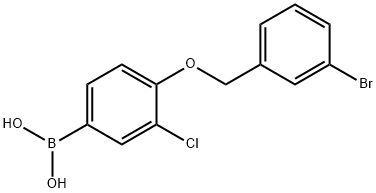 3-CHLORO-4-(3'-BROMOBENZYLOXY)PHENYLBOR&