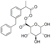 1-[3-(Hydroxyphenylmethyl)-a-methylbenzeneacetate]--D-glucopyranuronic Acid|1-[3-(Hydroxyphenylmethyl)-a-methylbenzeneacetate]--D-glucopyranuronic Acid