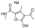 나트륨4-아세틸-5-히드록시-N,3-디메틸푸란-2-카르복사미데이트