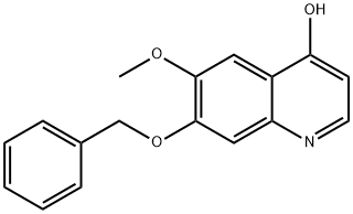 4-Quinolinol, 6-Methoxy-7-(phenylMethoxy)-