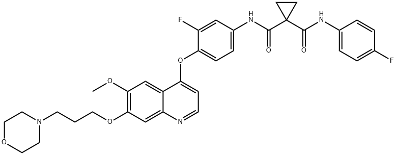 Foretinib (GSK1363089) Struktur