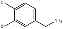 (3-BroMo-4-chlorophenyl)MethanaMine Struktur