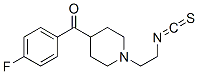 4-fluorophenyl 1-(2-isothiocyanatoethyl)piperidin-4-yl ketone Structure