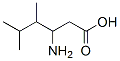 Hexanoic  acid,  3-amino-4,5-dimethyl- Struktur