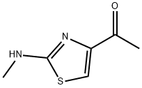 Ethanone,  1-[2-(methylamino)-4-thiazolyl]- Struktur